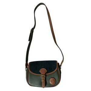 Vintage Esprit San Francisco Leather Crossbody Bag & Wallet Set
